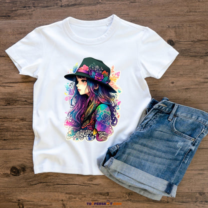 White Printed T-Shirt – Stylish & Comfortable (Pack f 1)