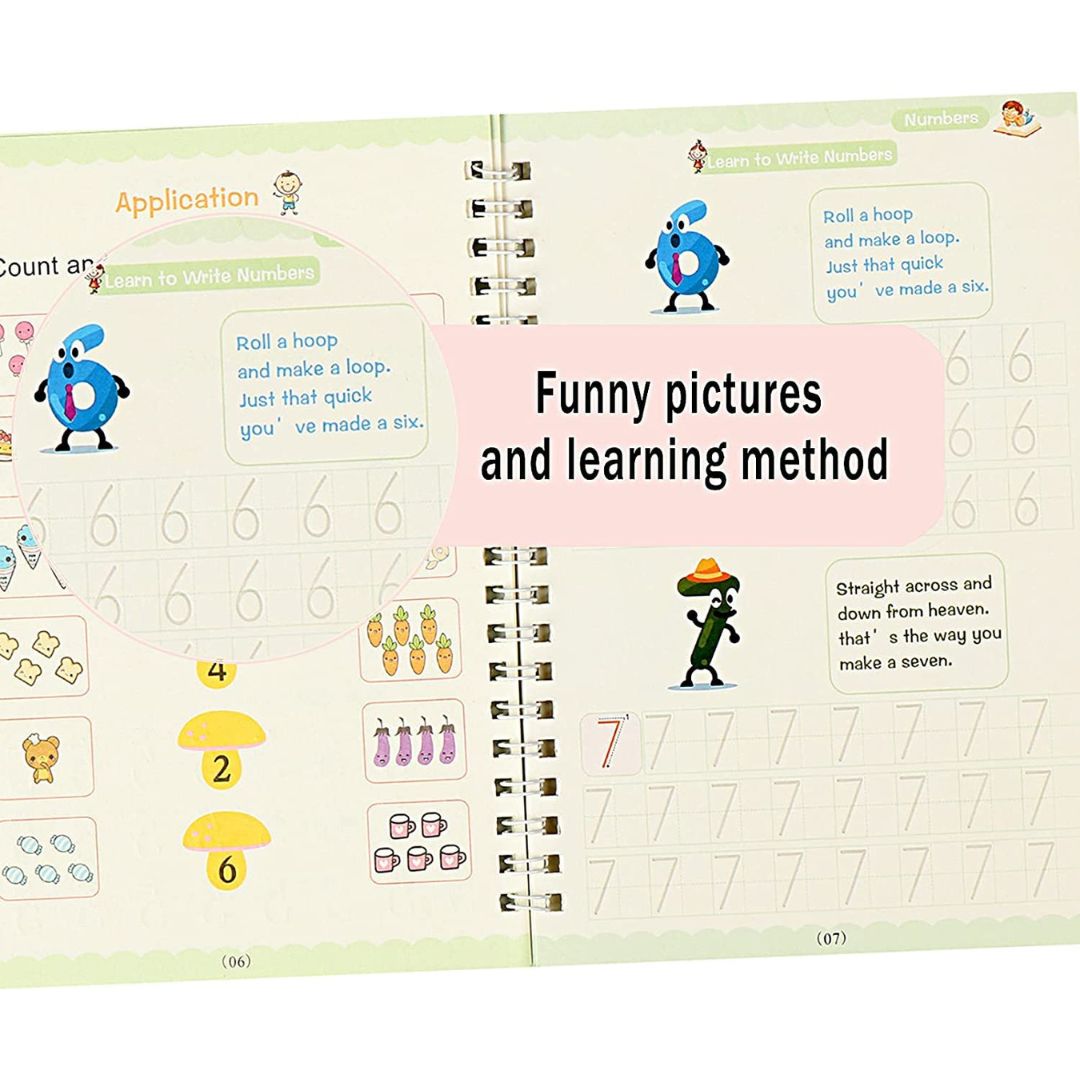 Sank Magic Practice Copybook: Educational Workbook Set for Kids - Topperskit LLP