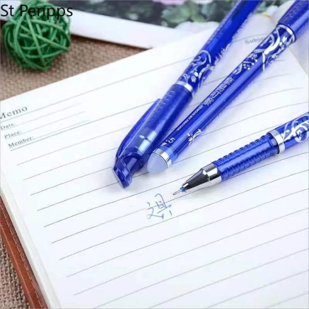 MagicWipe Erasable Gel Pen: Effortless Precision in Blue Ink ( Pack of 1 ) - Topperskit LLP