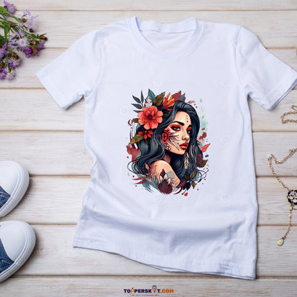 White Printed T-Shirt – Stylish & Comfortable (Pack f 1)