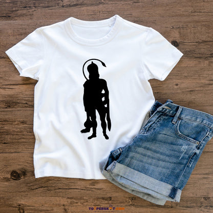 White Printed T-Shirt – Stylish & Comfortable (Pack f 1)