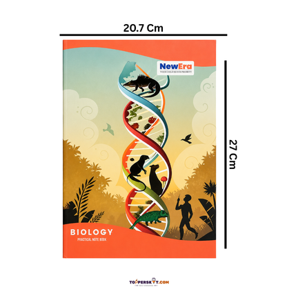 A4 Biology Practical Notebook  72 Pages ( Pack of 1 )