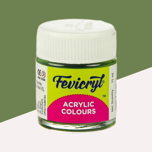 Fevicryl Acrylic Colour – Sap Green : Elevate Your Artistic Expressions with Vibrant Hues ( Pack of 1 ) - Topperskit LLP