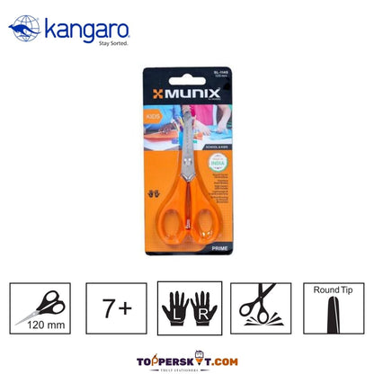 X-Munix Scissors - 120mm : Precision Cutting with Style ( Pack of 1 ) - Topperskit LLP