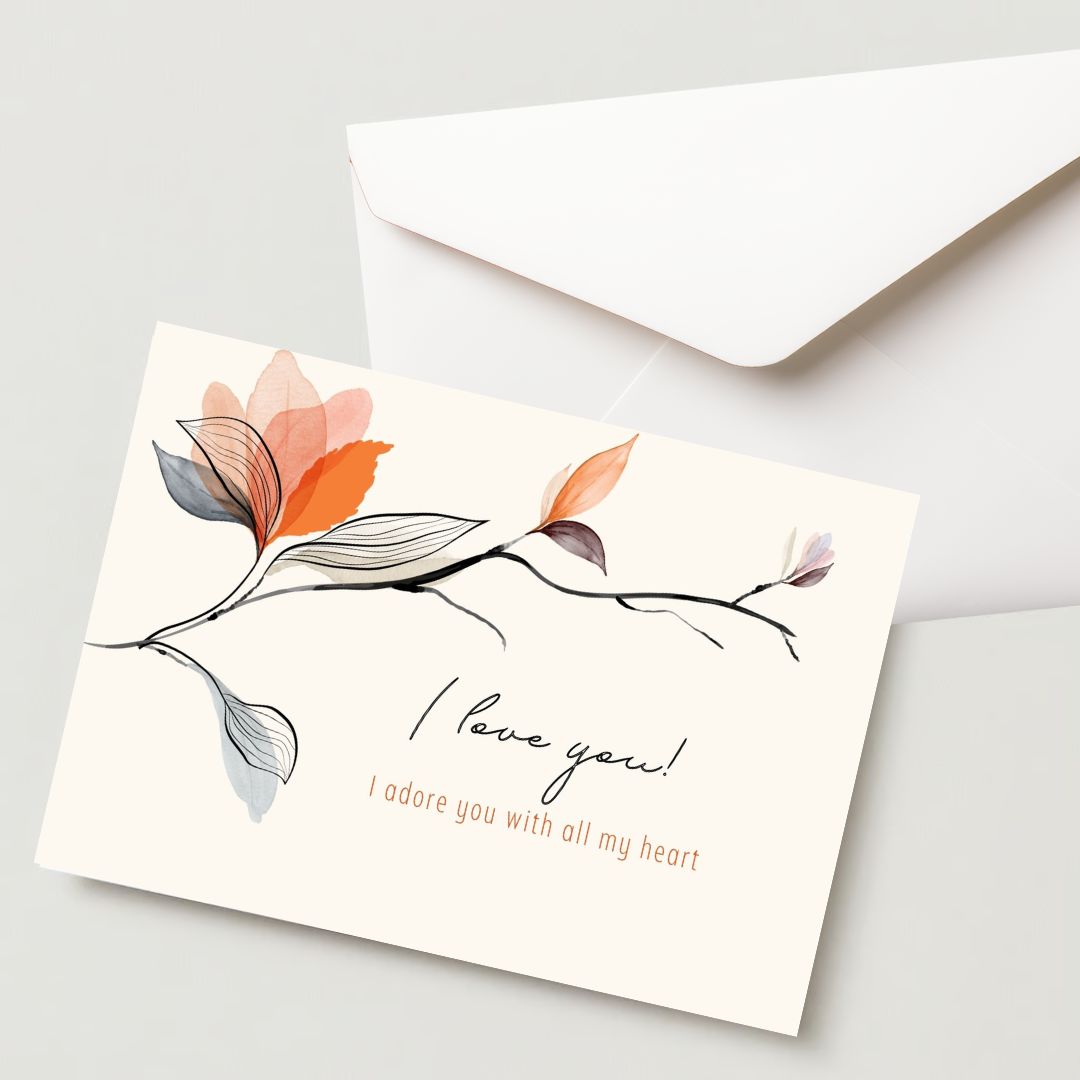 Premium Propose Card - 300 GSM Cold Pressed Paper (Pack of 1)