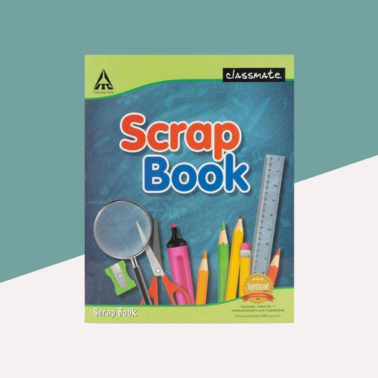 Classmate Scrap Book - Unruled : Soft Cover: Eco-Friendly Creative Companion ( Pack of 1 ) - Topperskit LLP