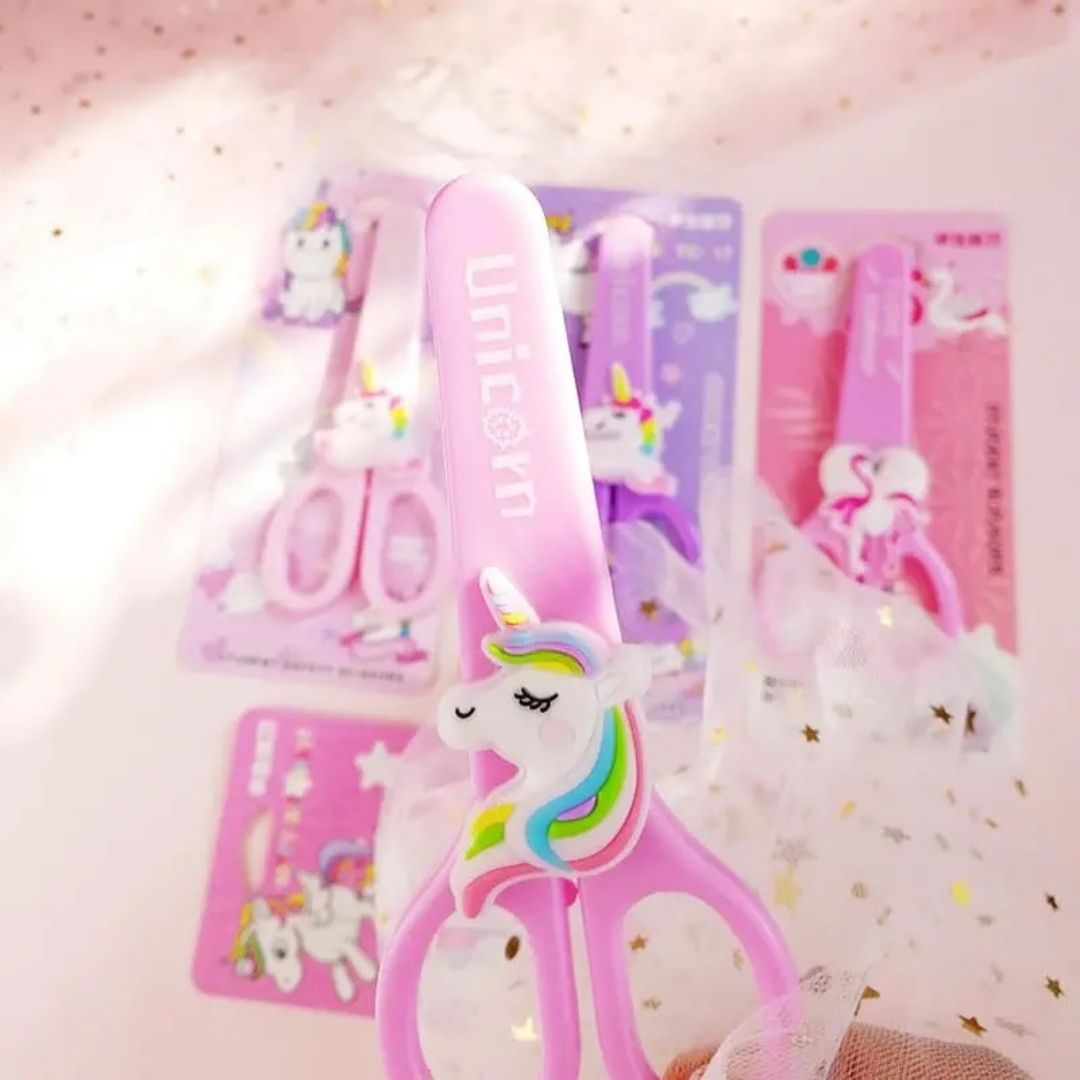 Enchanting Cuts: Unicorn Scissor - A Whimsical Addition to Your Stationery Wonderland ( Pack of 1 ) - Topperskit LLP