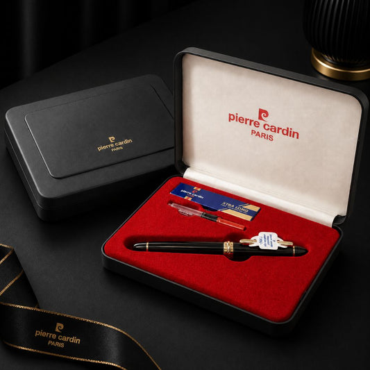 Pierre Cardin President Fountain Pen Blue Black - Image 1