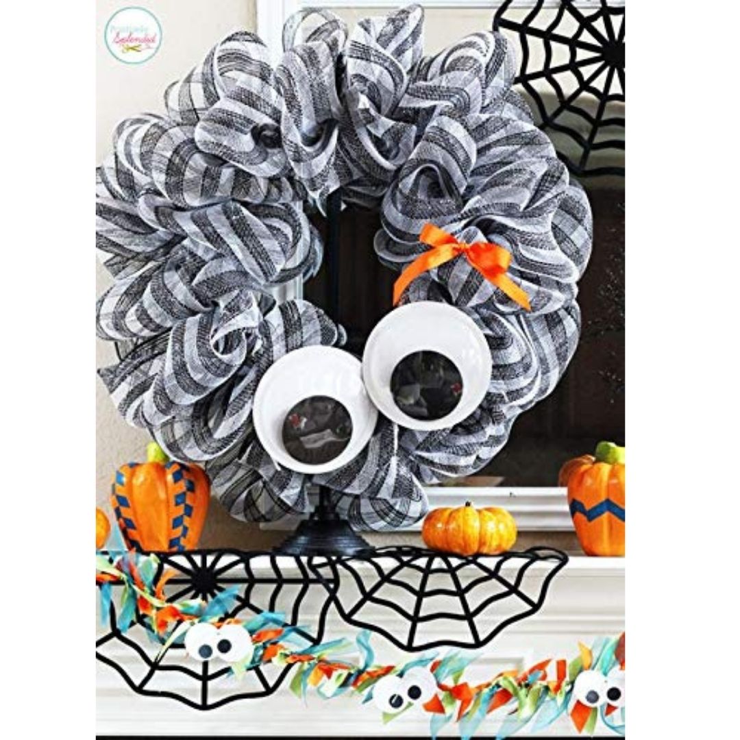 Crafts Googly Eyes Assorted Sizes Pack - Creative Wiggle Eyes for Arts & Crafts ( Set of 30 ) - Topperskit LLP