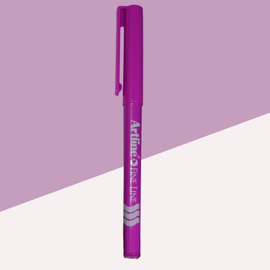 Artline Fine Line - Purple : Precision Writing and Sketching Pen ( Pack of 1 ) - Topperskit LLP