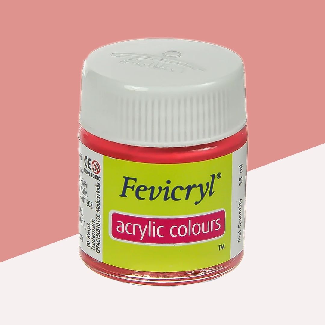 Fevicryl Acrylic Colour – Salmon Pink : Elevate Your Artistic Expressions with Vibrant Hues ( Pack of 1 ) - Topperskit LLP