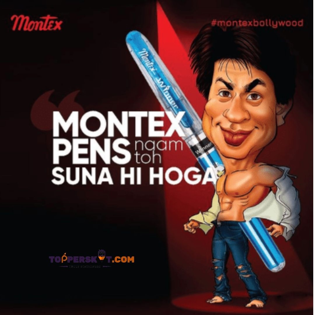 Montex Winner Jumbo Gel Pen – Blue: Unmatched Smoothness and Longevity in Your Pocket ( Pack of 1 ) - Topperskit LLP