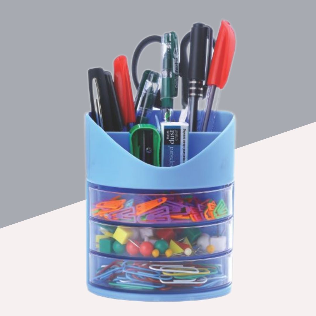 Khyati Trendy Desk Pen Stand: Stylish Organization for Your Workspace ( Pack of 1 ) - Topperskit LLP