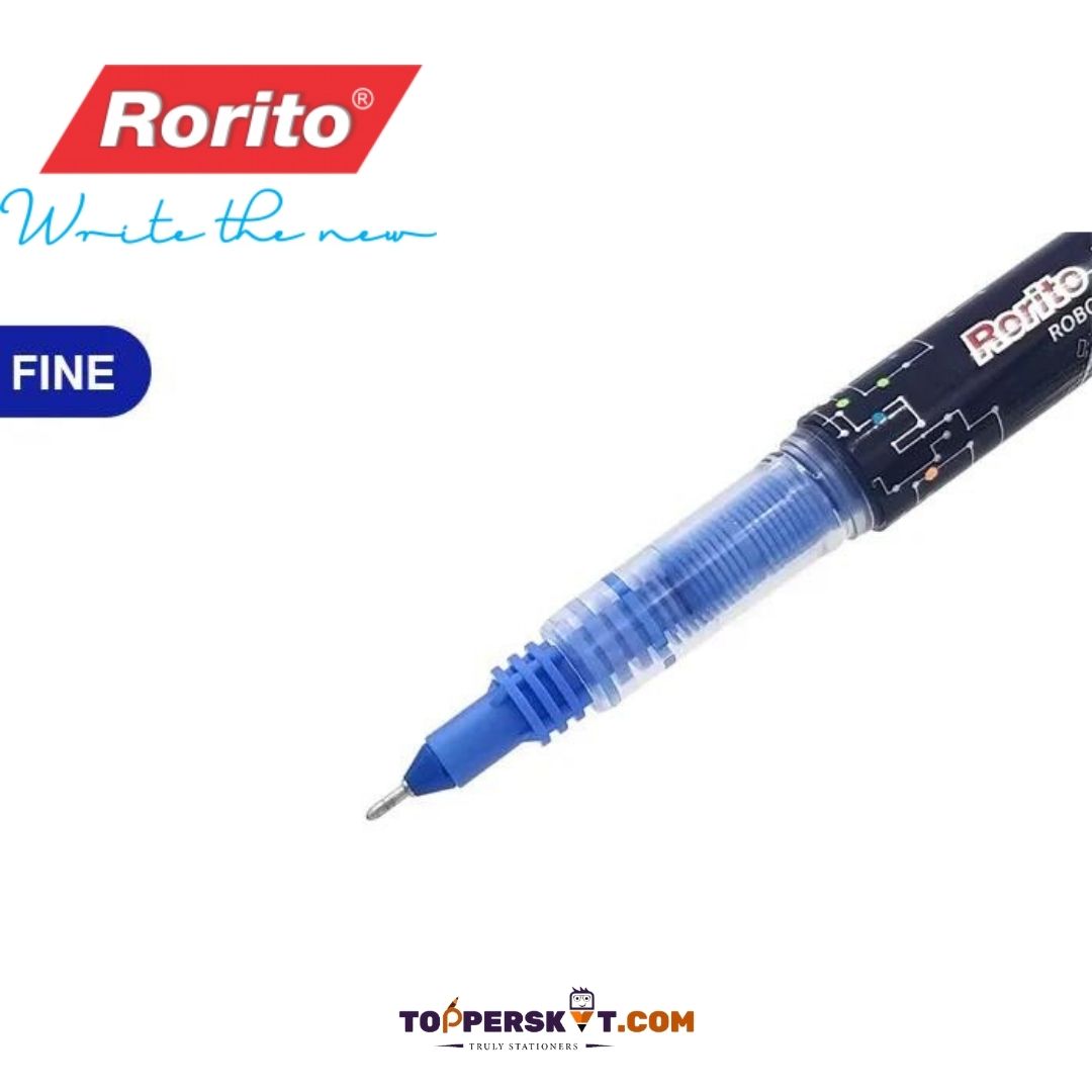 Rorito Maxtron Gel Pen Blue ( Pack of 1 ) Topperskit LLP