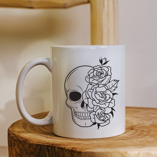 Stylish Coffee Mug with Printed Design (Pack of 1)