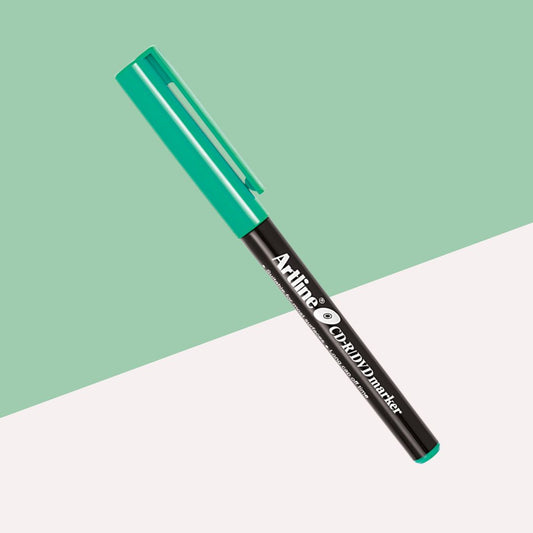 Artline CD/DVD Marker - Green ( Pack of 1 ) - Topperskit LLP