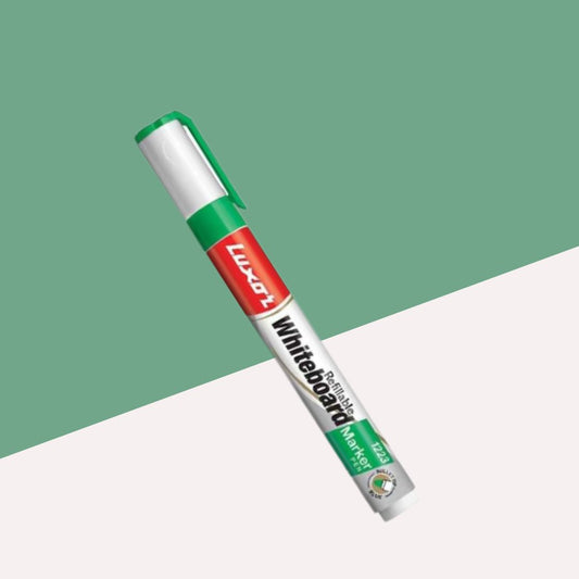 Luxor Whiteboard Marker-Green : Effortless Writing, Easy Erasability ( Pack of 1 ) - Topperskit LLP