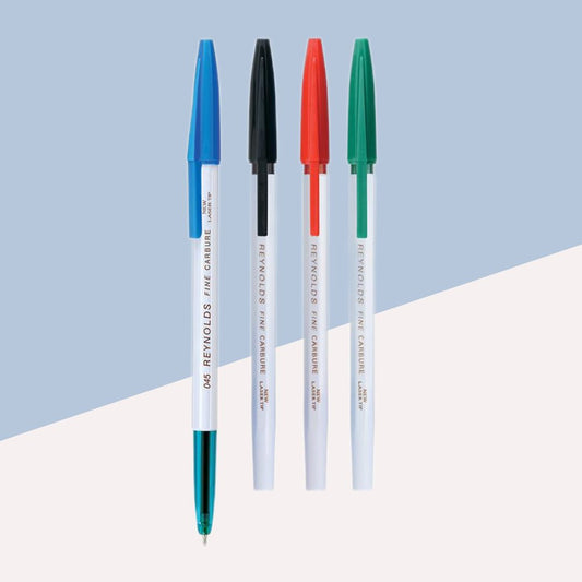 Reynolds 045 Ball Pen  – Blue: Effortless Precision and Long-Lasting Performance (Set of 5) - Topperskit LLP