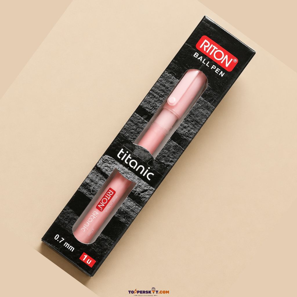 RITON Titanic Ball Pen Red - Side View