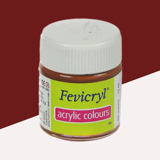 Fevicryl Acrylic Colour – Maroon : Elevate Your Artistic Expressions with Vibrant Hues ( Pack of 1 ) - Topperskit LLP