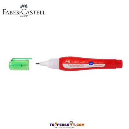 Faber-Castell Correction Pen - 7ml: Precision Corrections for Professionals, Students, and Business Owners ( Pack of 1 ) - Topperskit LLP