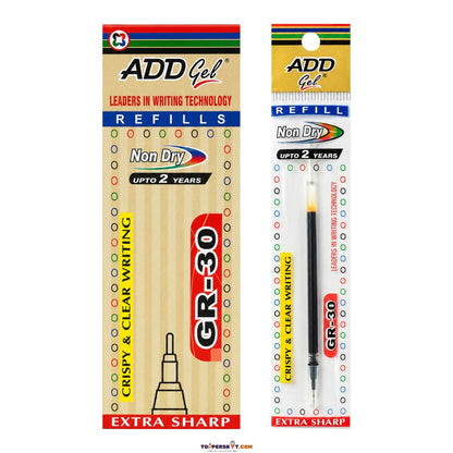 Add Gel GR-30 Gel Roller Refill Blue - Close-up view