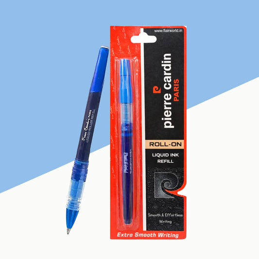 Pierre Cardin Paris Roll-On Liquid Ink Roller Refill – Blue (Pack of 1)
