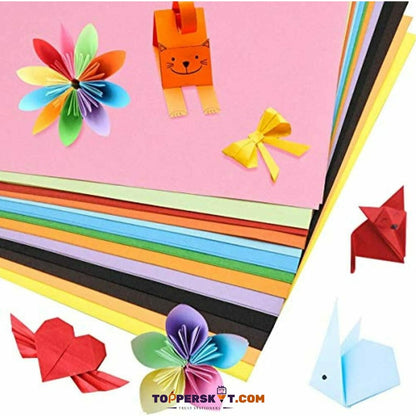 Premium Origami Sheets (Pack of 25 Sheets)