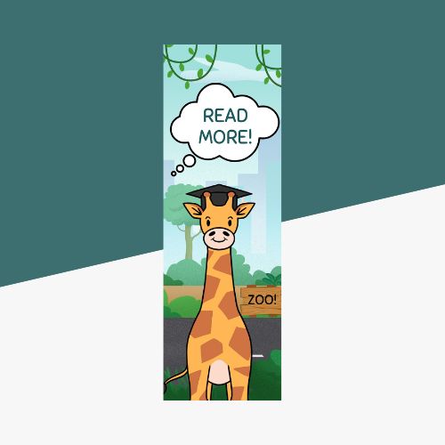 Fancy Bookmark - High Quality with Laminated Covering (Pack of 1)