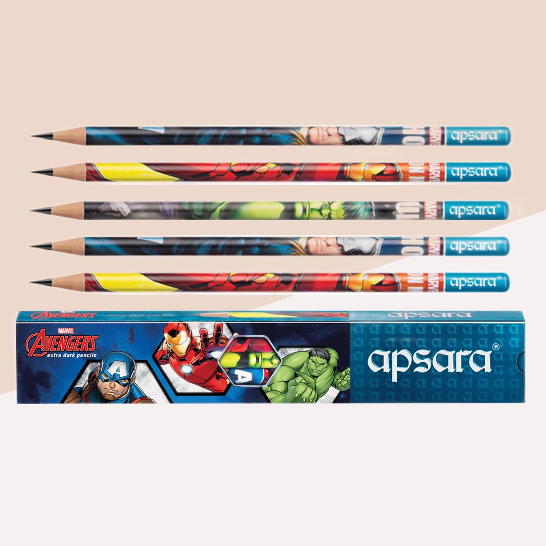 Apsara Avengers Pencils : Unleash Your Inner Superhero ( Pack Of 10 ) - Topperskit LLP