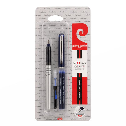 Pierre Cardin Penomatic DELUXE Fountain Pen Blue - Image 2