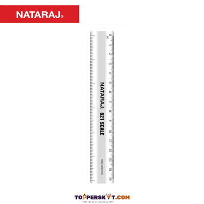 Nataraj 621 Transparent - 15 Cm Ruler: Clear Precision in Your Hands ( Pack Of 1 ) - Topperskit LLP