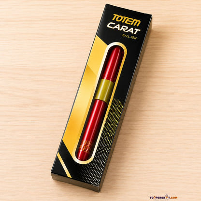 TOTEM CARAT Ball Pen Red - Side View