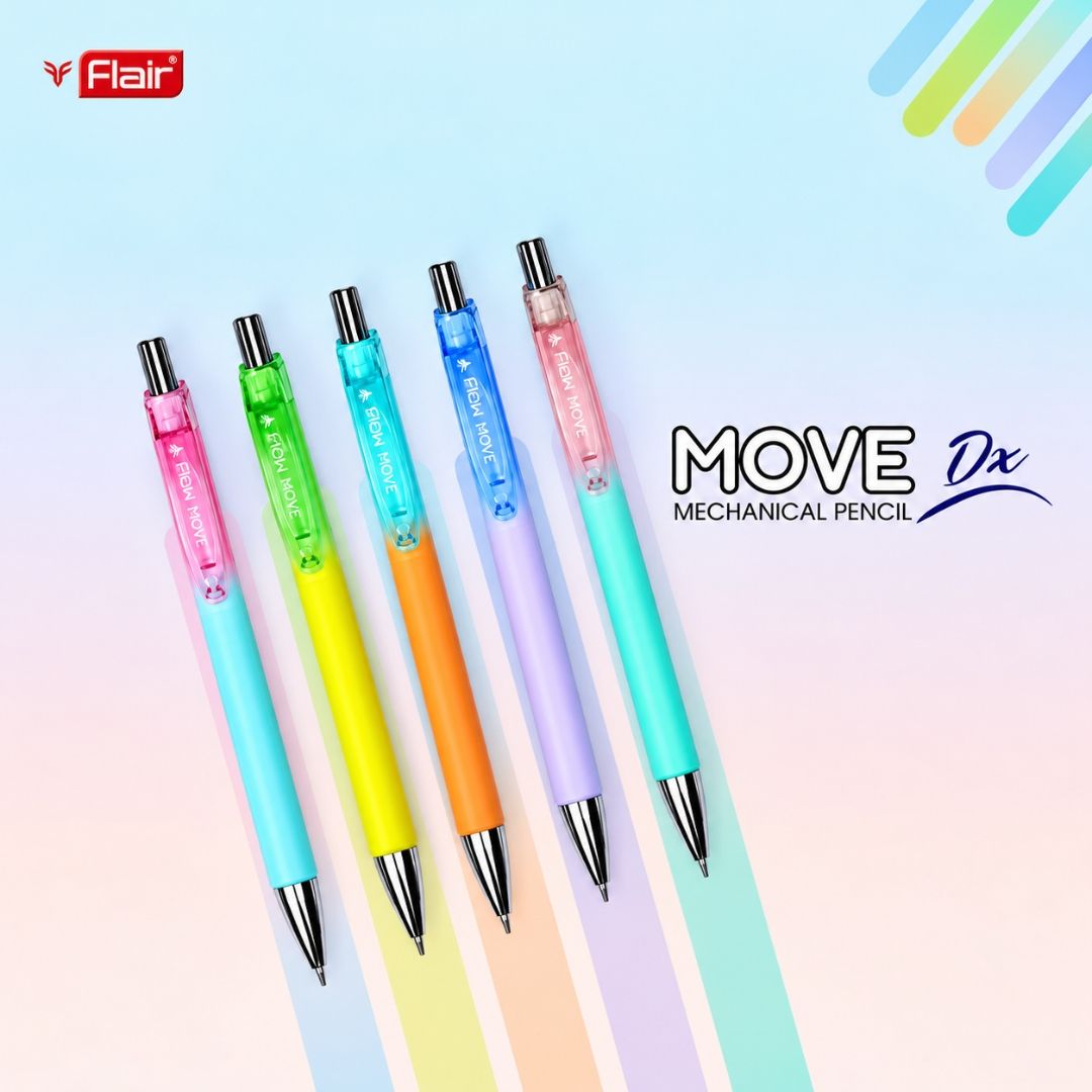 FLAIR MOVE Dx Mechanical Pencil Assorted - Image 2
