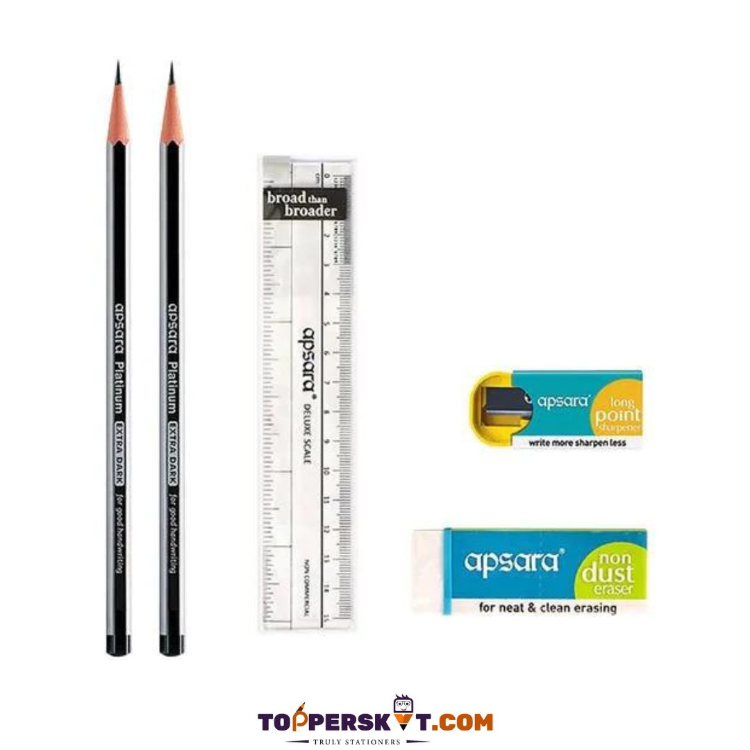 APSARA Platinum Kit: Your Ultimate Stationery Solution - Topperskit LLP