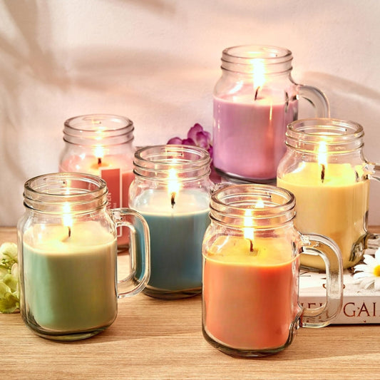 Fragrance Mug Jar Candle – Scented Candle for a Relaxing Ambiance (Pack of 1)