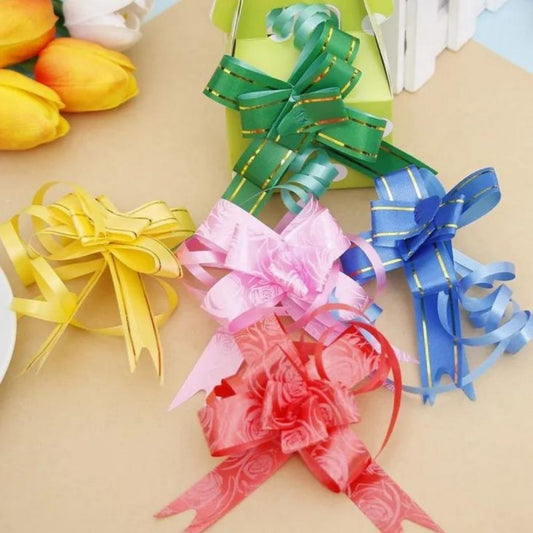 Pull Flower Ribbon Set - Large  : Enchanting Elegance ( set of 5 )