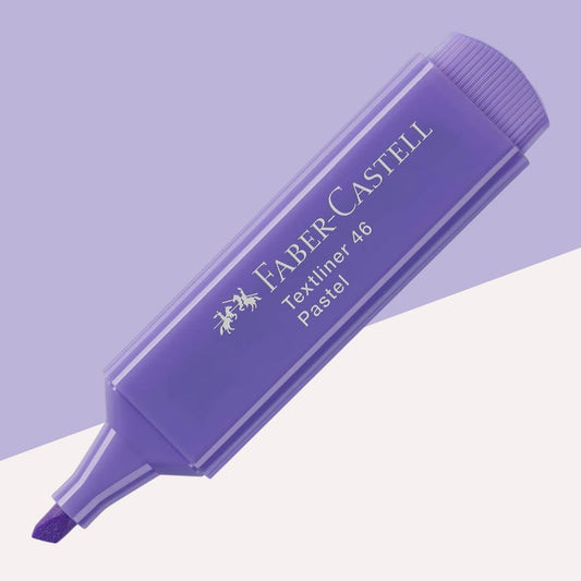 Faber-Castell Pastel Textliner -Soft Lilac ( Pack of 1 )