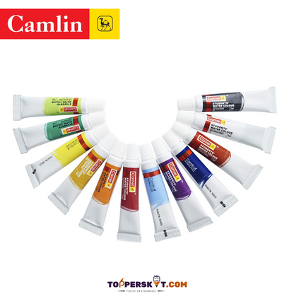 Camel Water Colour Tubes - 5 ml: Multicolour Shades ( Pack of 12 ) - Topperskit LLP