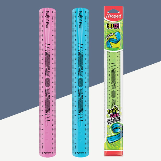 Maped 30cm (12") Flexible Twist 'n Flex Ruler The Original (Pack of 1)