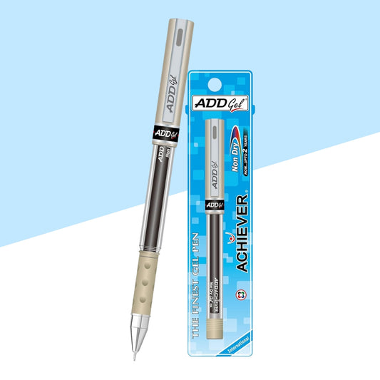ADD GEL Achiever Non-Dry Gel Pen - Blue (Pack of 1)
