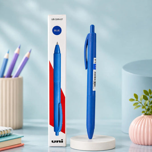 Uni-ball MFB Ball Pen Blue - Front View