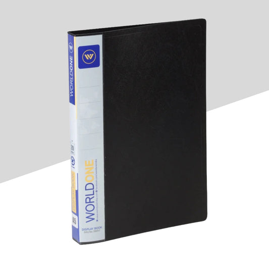 Worldone A5 Size Display Book Folder – Organized Document Storage (Pack of 1)