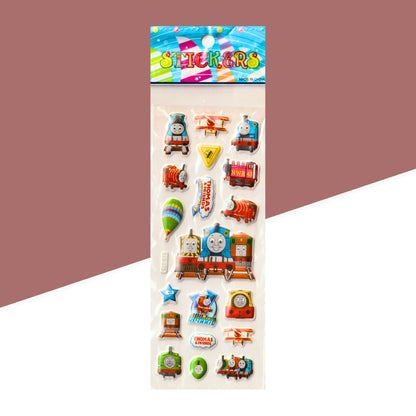 3D Small Thomas The Train Cartoon Sticker for Kids – Assorted Shapes (Pack of 1)