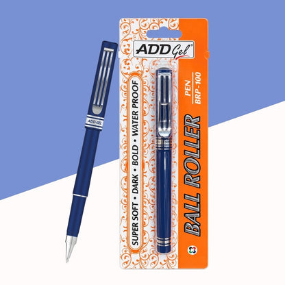 Add Gel BRP-100 Ball Roller Pen Blue - Front View
