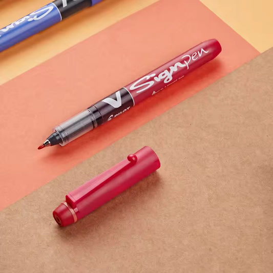 Pilot V Sign Liquid Ink Pen - Red ( Pack of 1 )