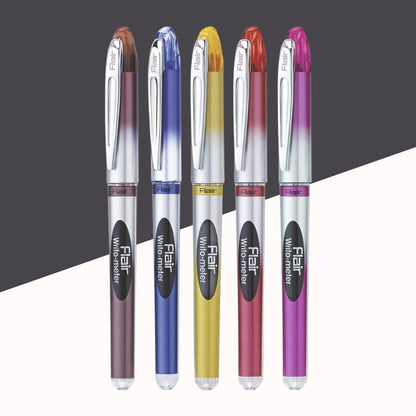 Flair Writometer Ball Pen – Black ( Pack of 1 )