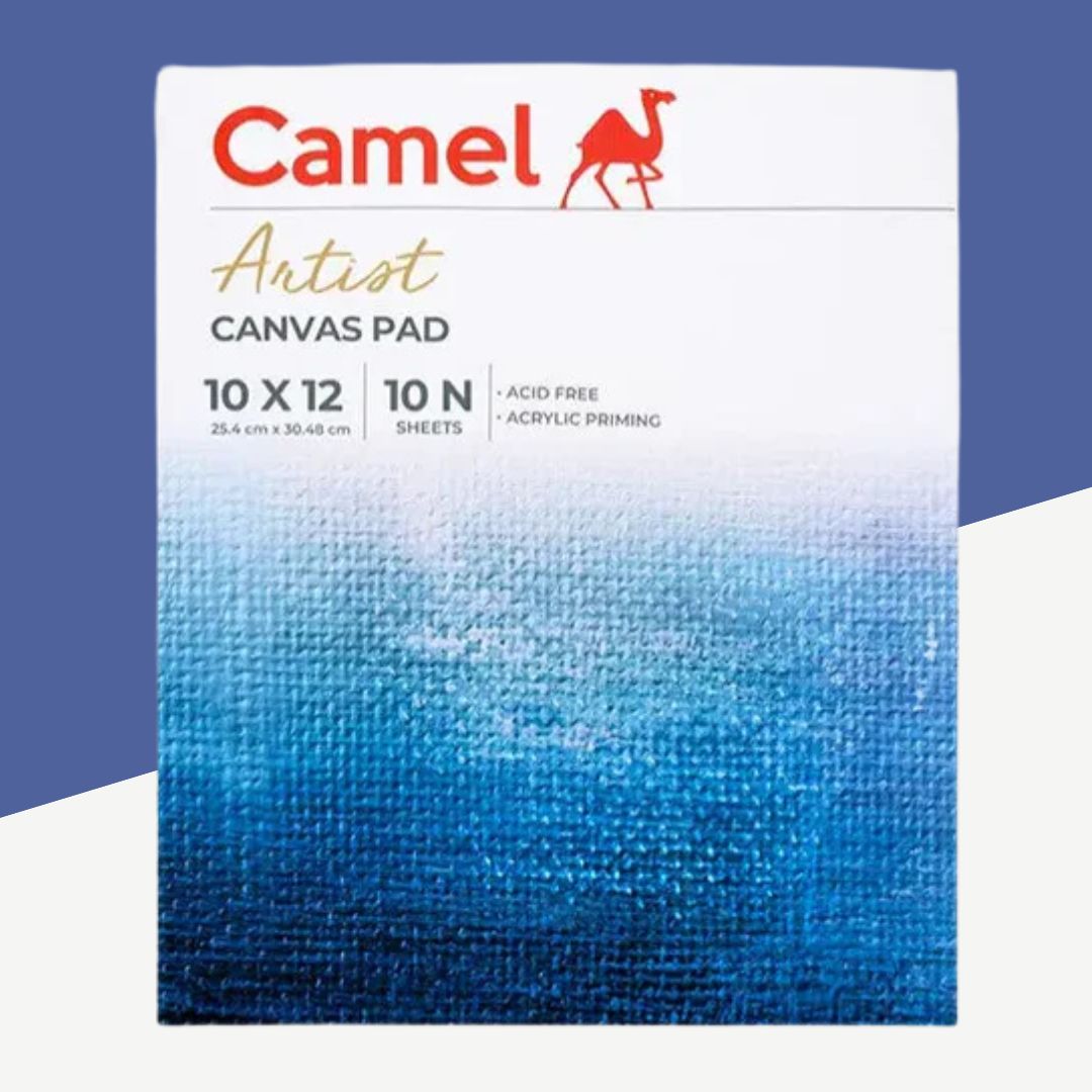 Camel Artist Canvas Sheet 10"x12", Acid-Free Acrylic Priming (Pack of 1)