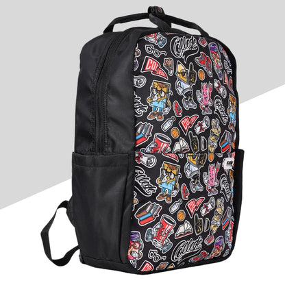 Kaban Stickerbomb Backpack – 22L Water-Resistant Laptop Bag (Pack of 1)