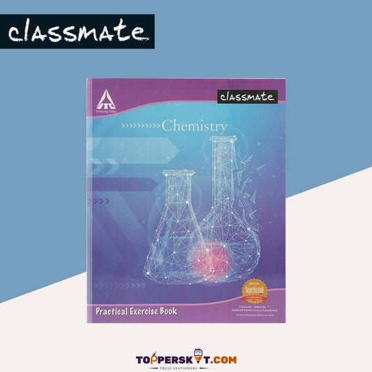 Classmate A4 Practical Notebook - Chemistry: Perfect Companion for Lab Experiments ( Pack of 1 )